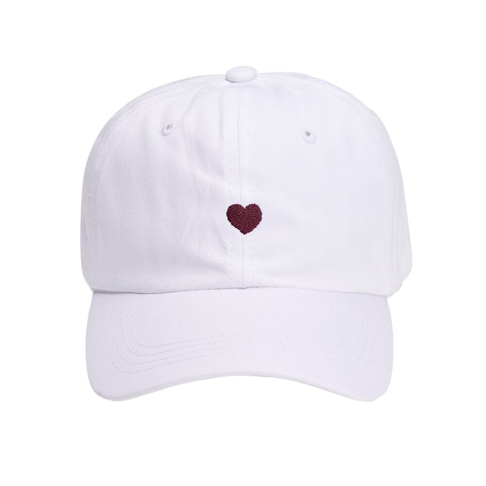 Casquette pour adulte en coton uni beige 25x15,8xH13cm
