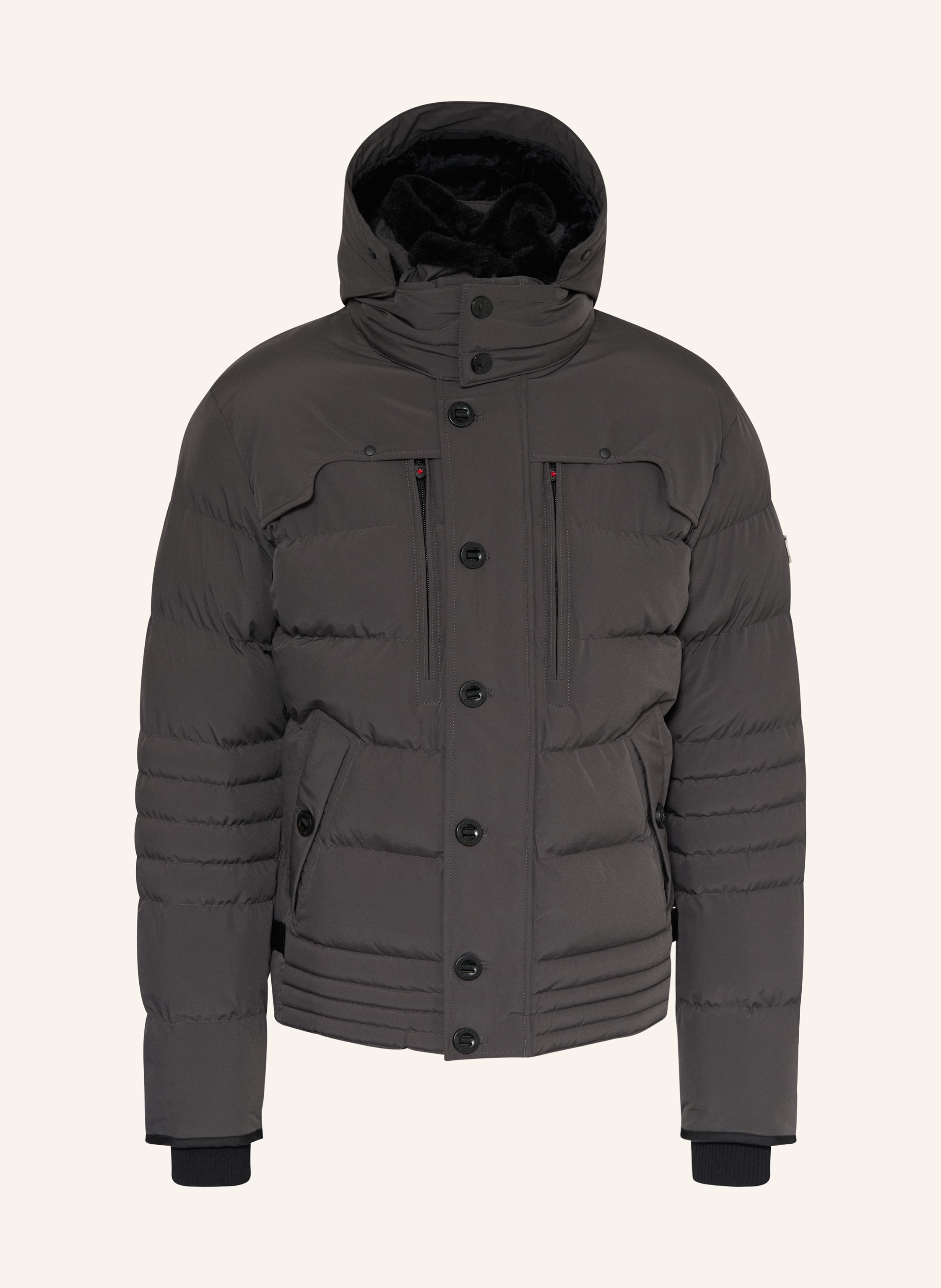 WELLENSTEYN Steppjacke STARSTREAM mit abnehmbarer Kapuze und Kunstfellbesatz