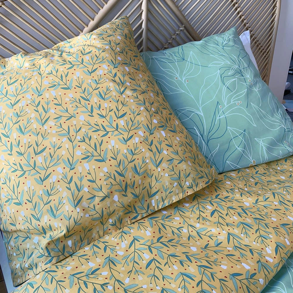 CHAMPA - Housse de couette bio 260x240cm + 2 taies