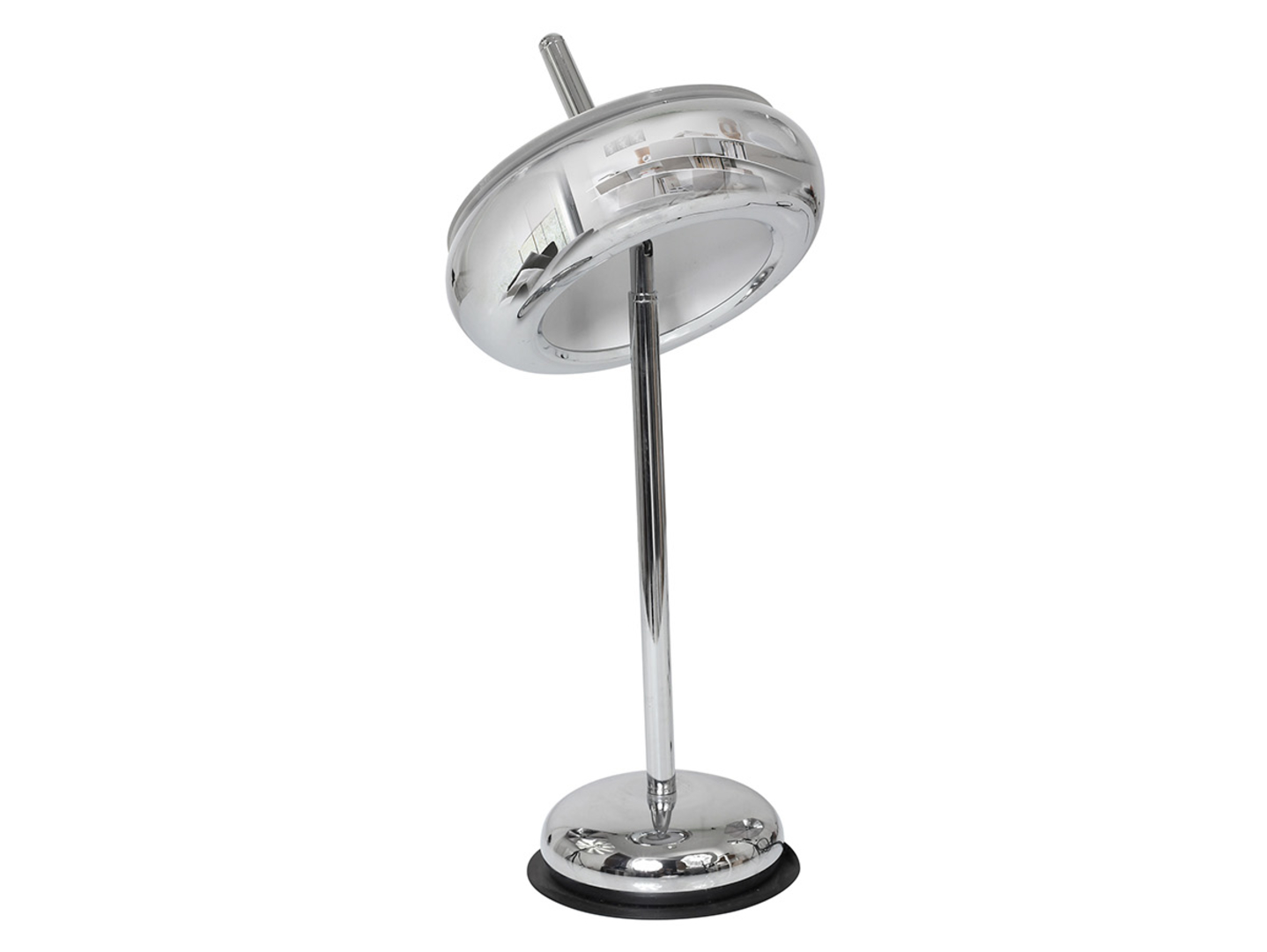 Lampa stołowa Mercurio LED metalowa srebrna