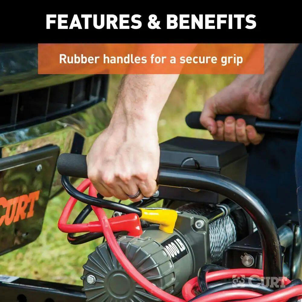 CURT Hitch-Mounted Winch Mount Handles for #31010