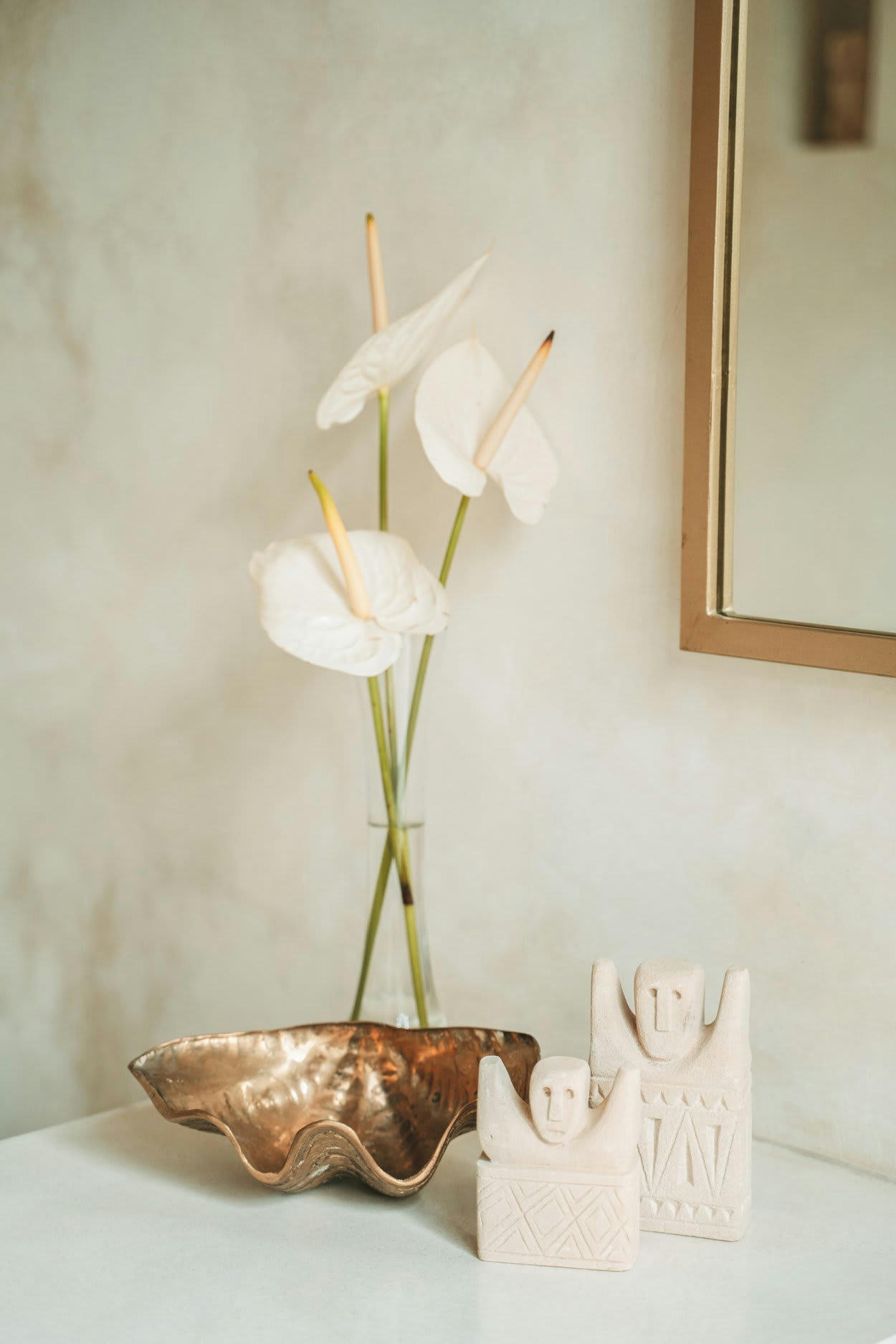 SUMBA - Statue en grès