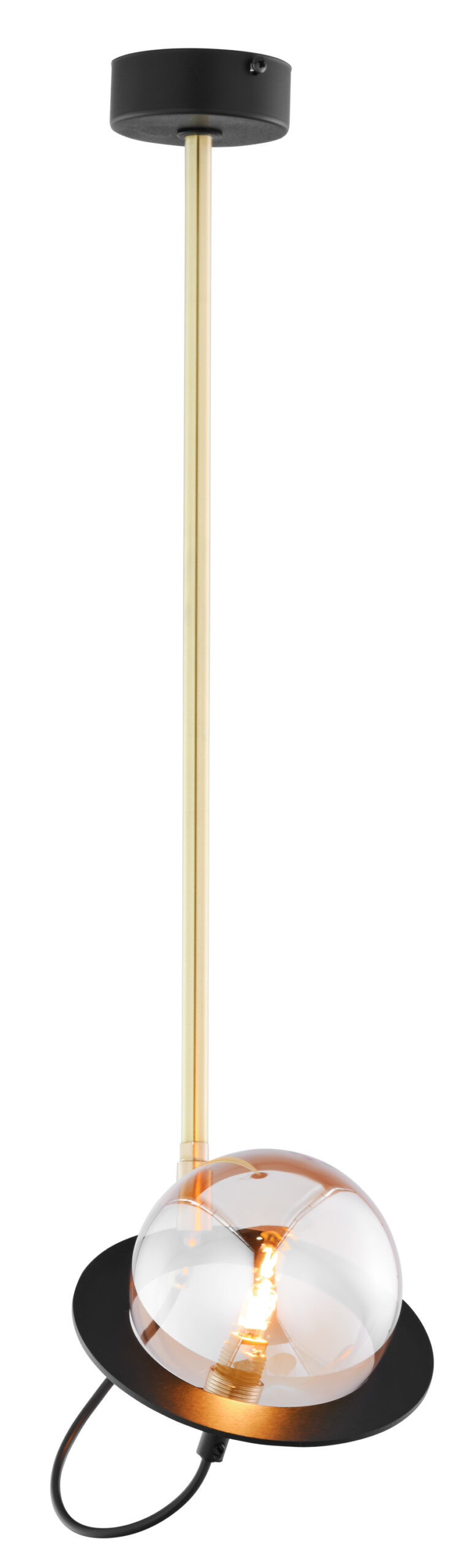 Lampa sufitowa PLANETczarno-złota 1xG9x14W IP20 Jupiter