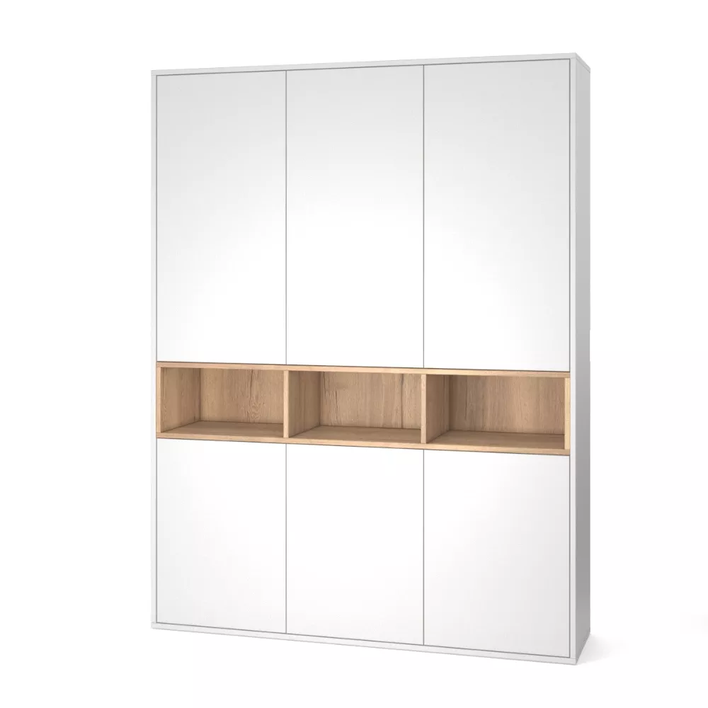 Szafa TECERO Warmtec S3P Biały mat, jasny dąb