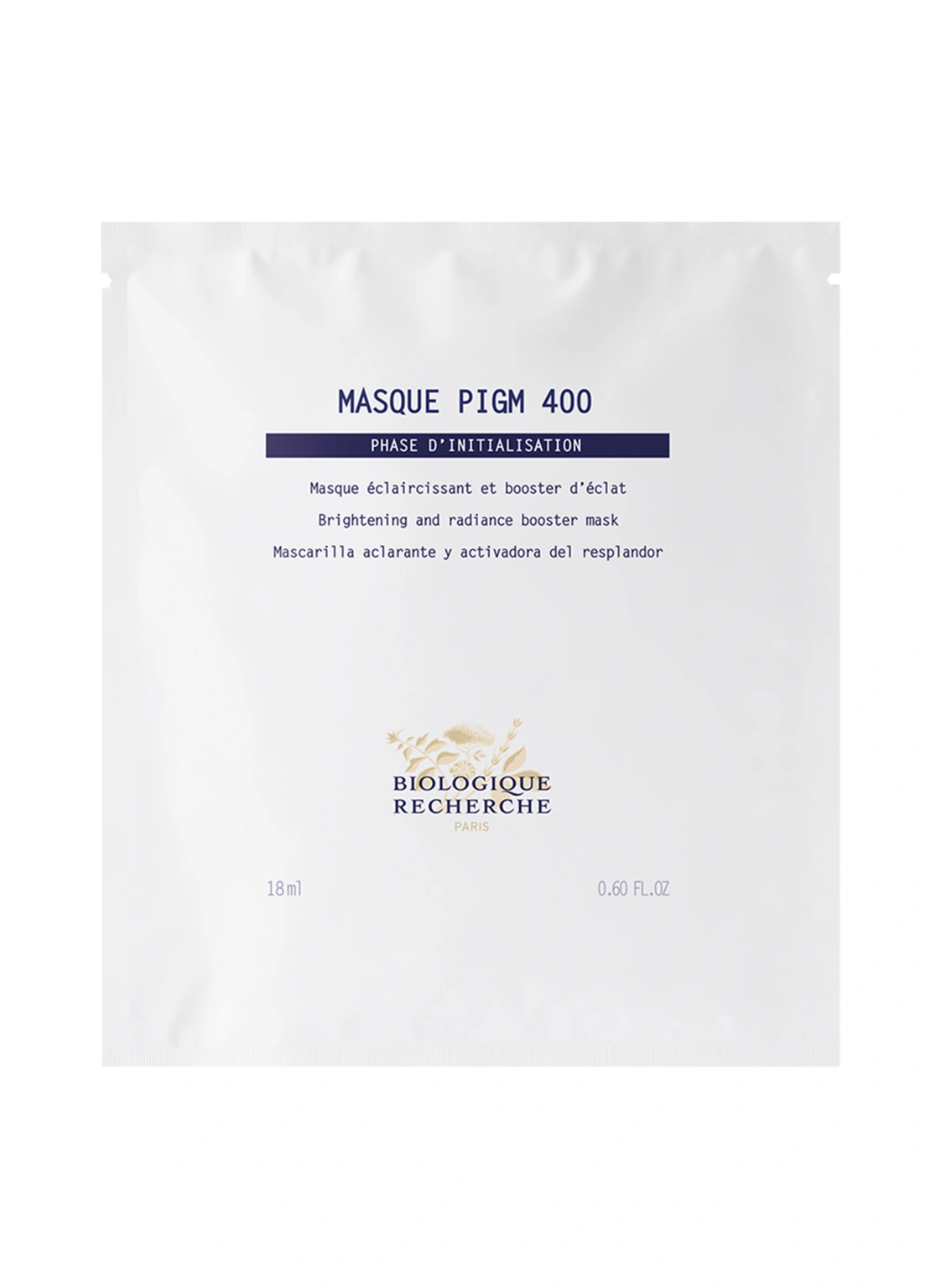 BIOLOGIQUE RECHERCHE MASQUE PIGM 400