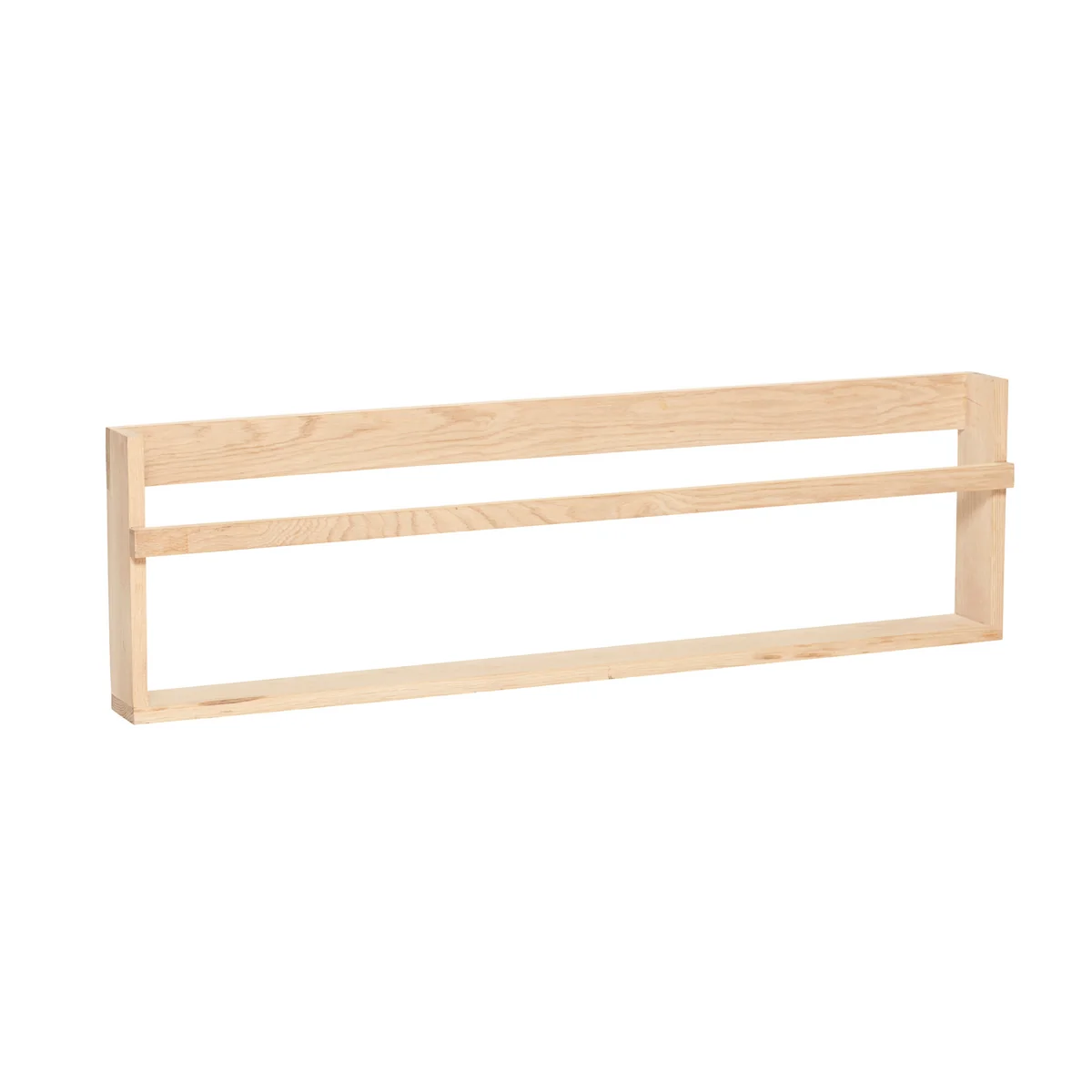 Hübsch Interior - Wandablage flach, Länge 110 cm, Eiche