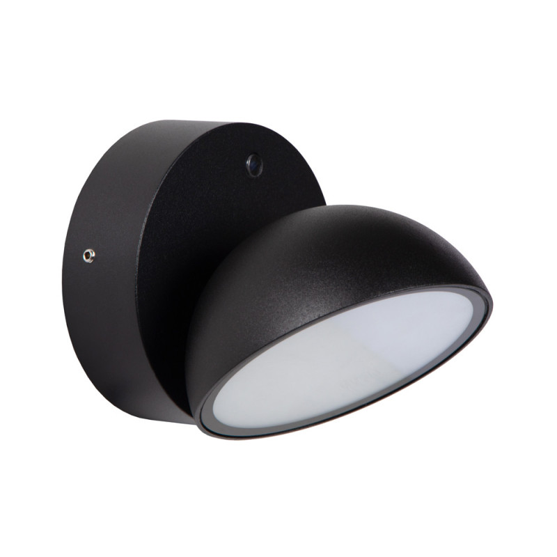 Applique extérieure LED Finn noire 12 W LUCIDE