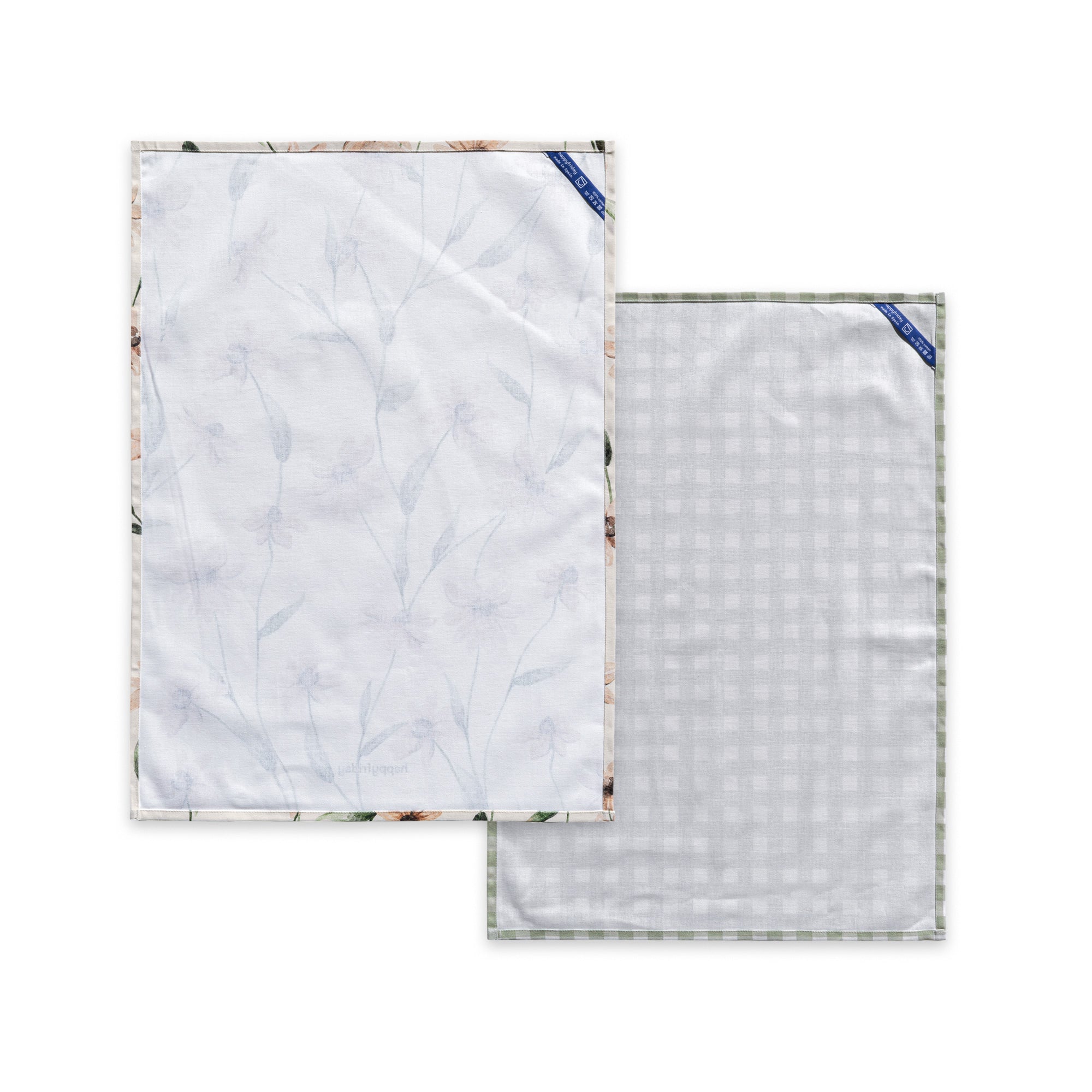 Tinny bloom Keukenhanddoek 2 stuks 70x50 cm Happyfriday, Veelkleurig,