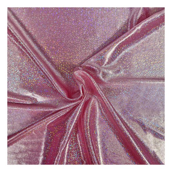 Pink Jersey Sparkle Fabric by the Metre