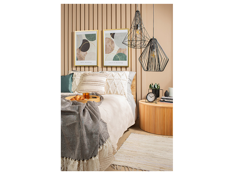 Lampa wisząca Wire metalowa czarna