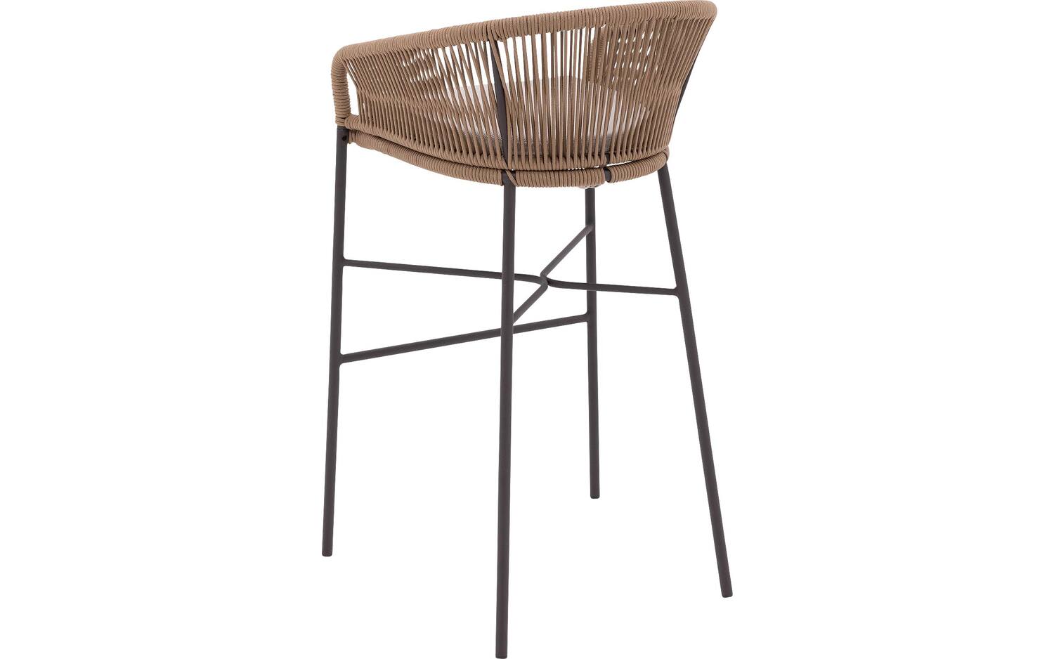 Kave Home - Yanet touwkruk in beige 80 cm hoog