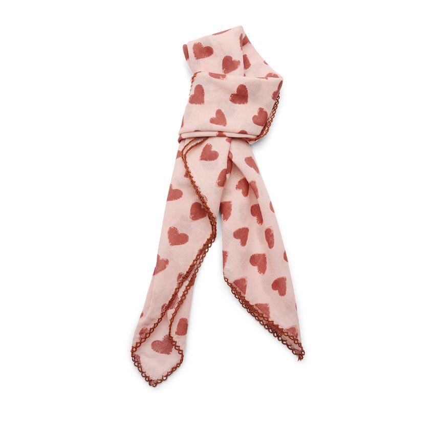 Manfield Roze sjaaltjes met hartjes