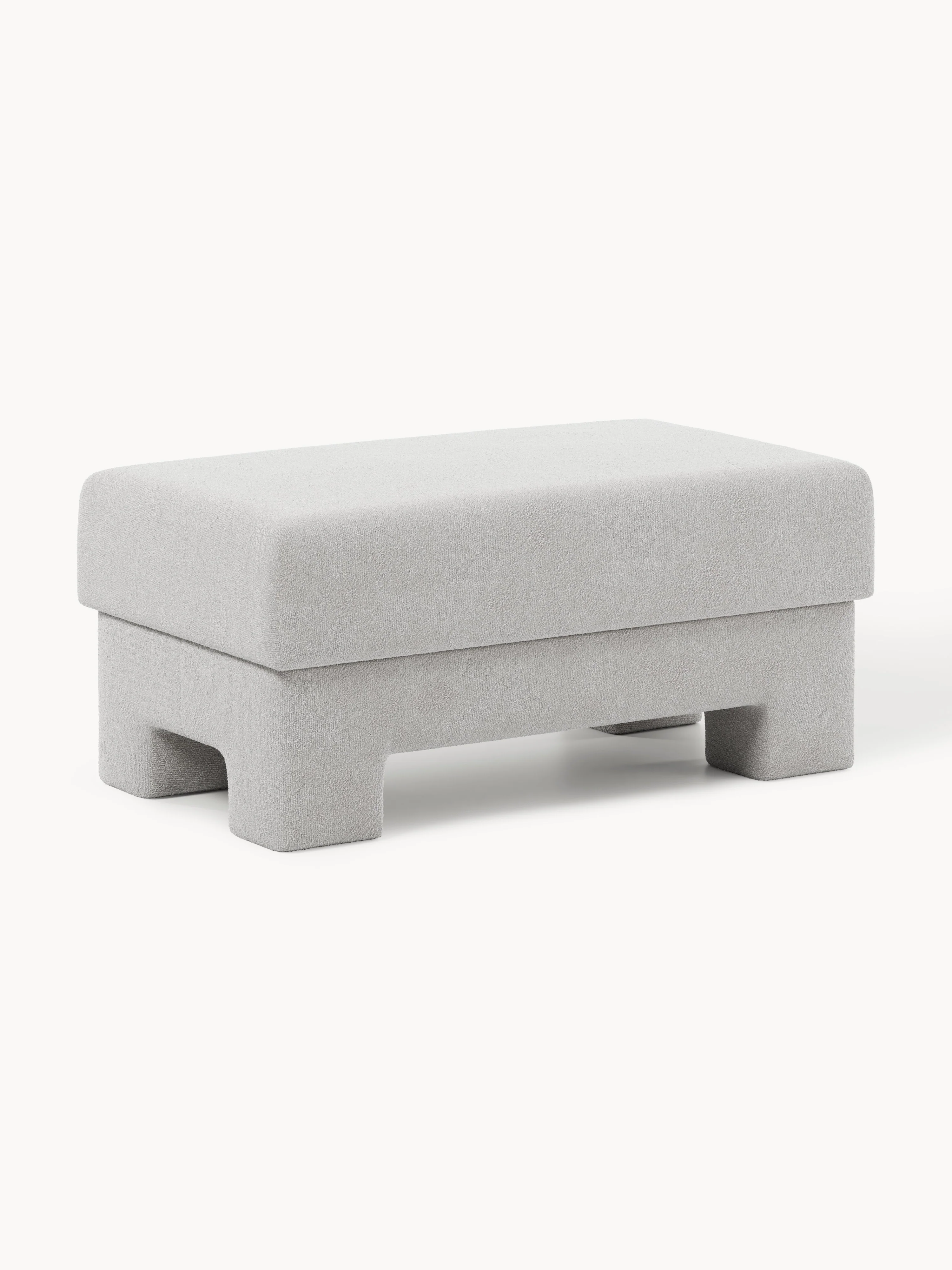 Sofa-Hocker Atlas aus Bouclé