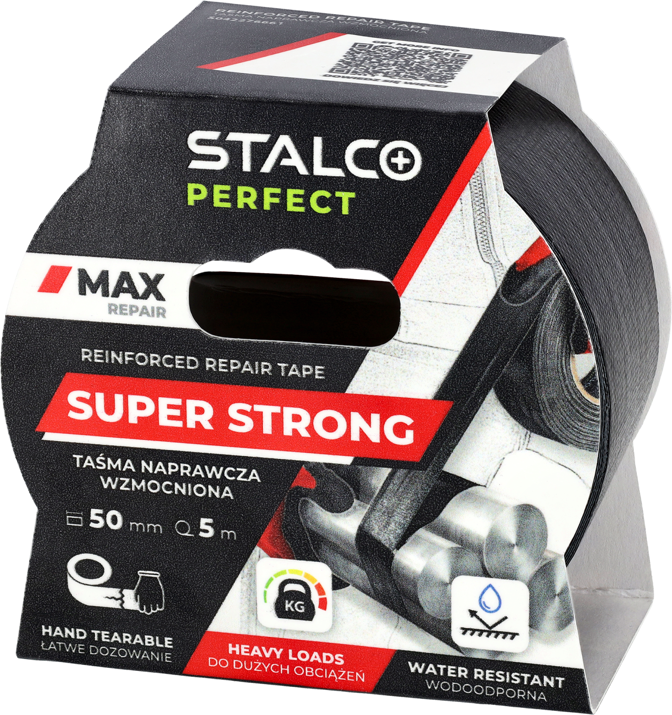 Taśma naprawcza wzmocniona 50mm x 5m STALCO PERFECT S042276661 STALCO PERFECT S042276661