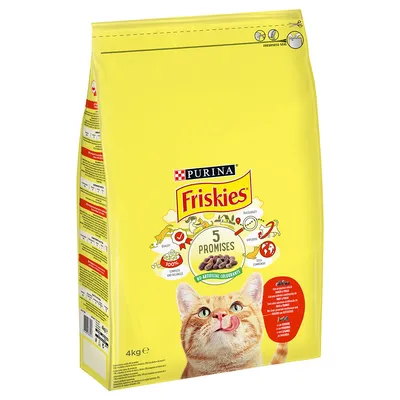 PURINA Friskies Cat with Beef, Chicken & Vegetables
