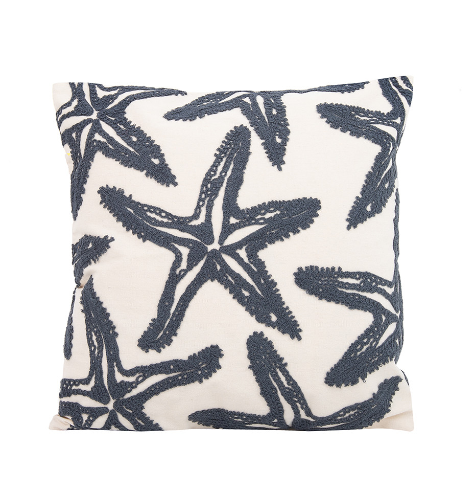 Poduszka dekoracyjna SHP STARFISH 45x45 beż szary