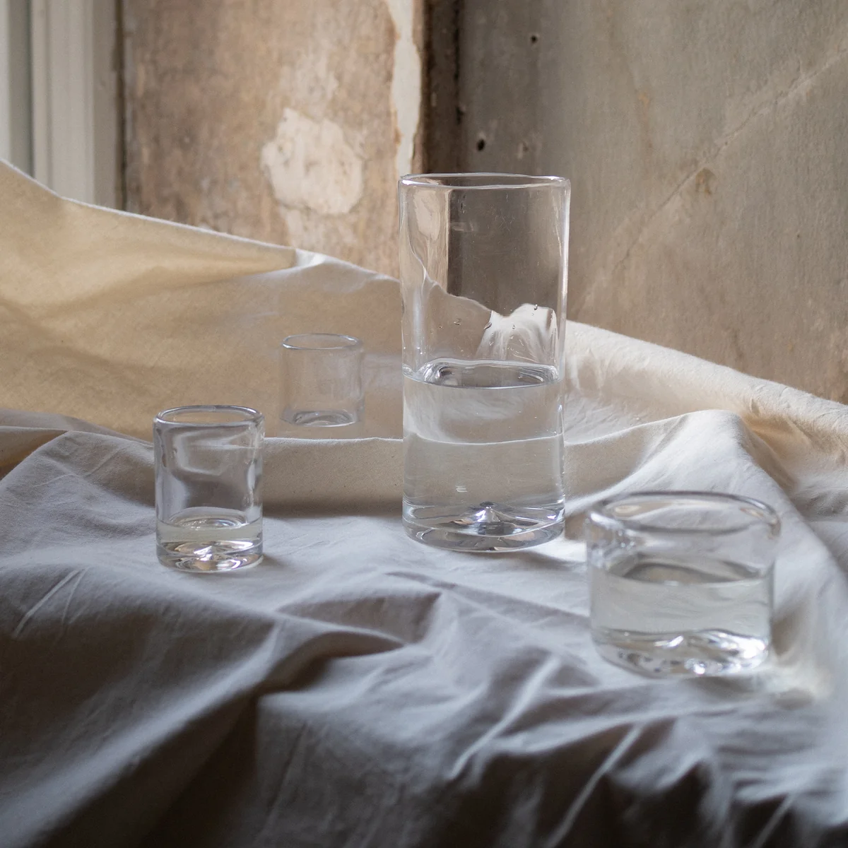 Frama - Vase, 20 x Ø 9.5 cm, transparent