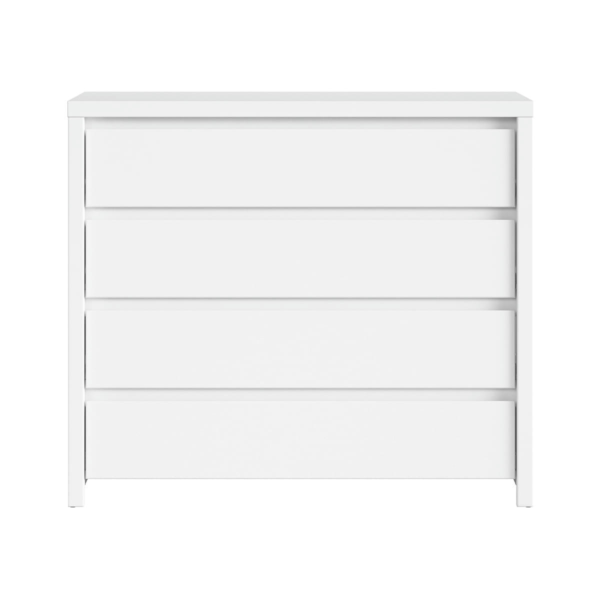 - Commode 4 tiroirs blanche