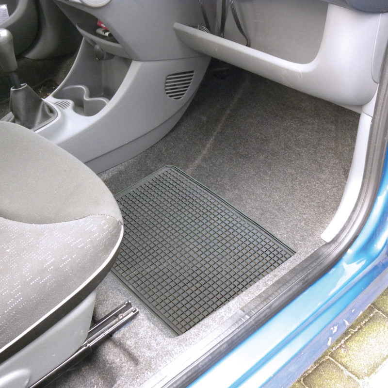 Tapis de sol pour voiture en caoutchouc 50 x 35 cm