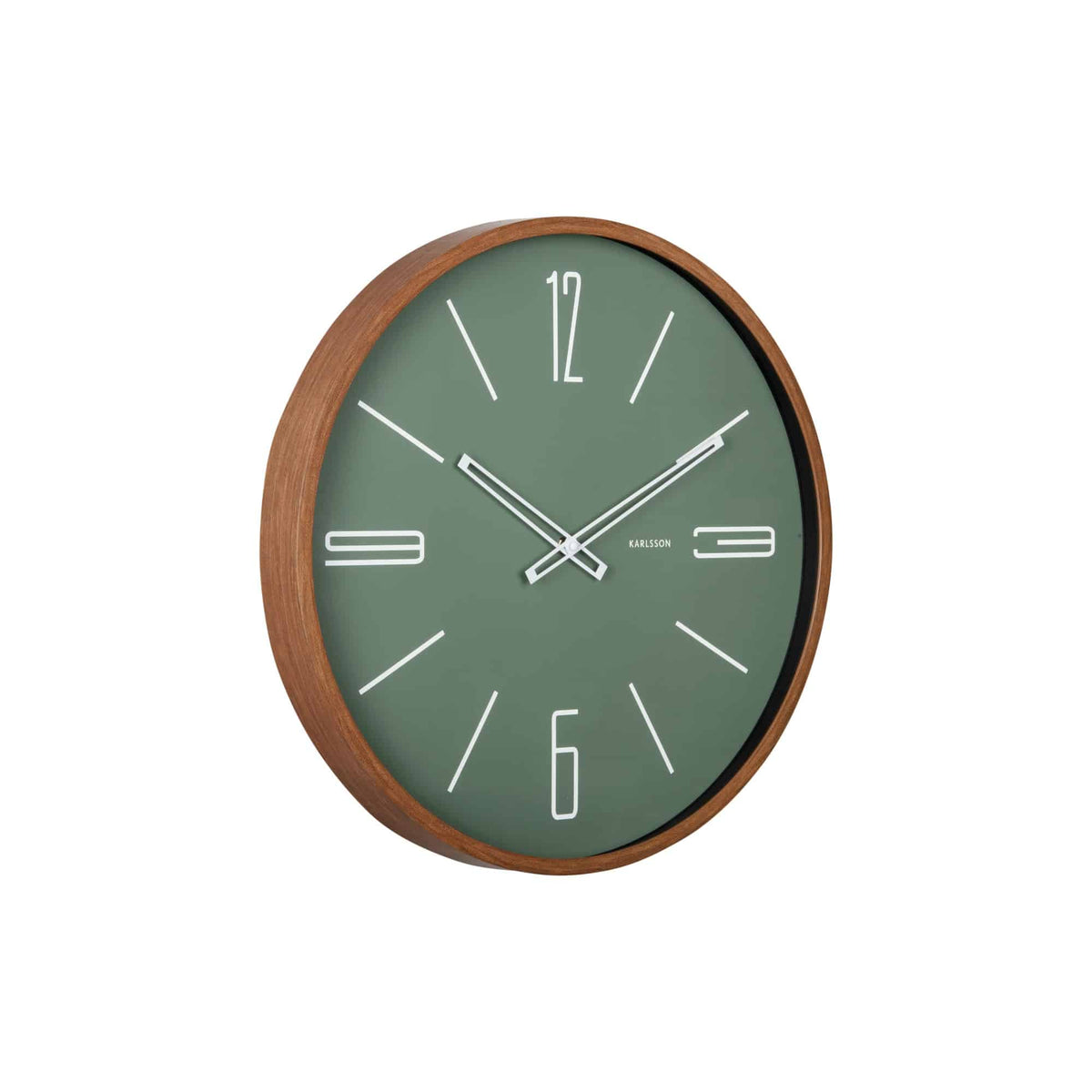 Karlsson wandklok Marcado Large - groen - Ø50.8cm