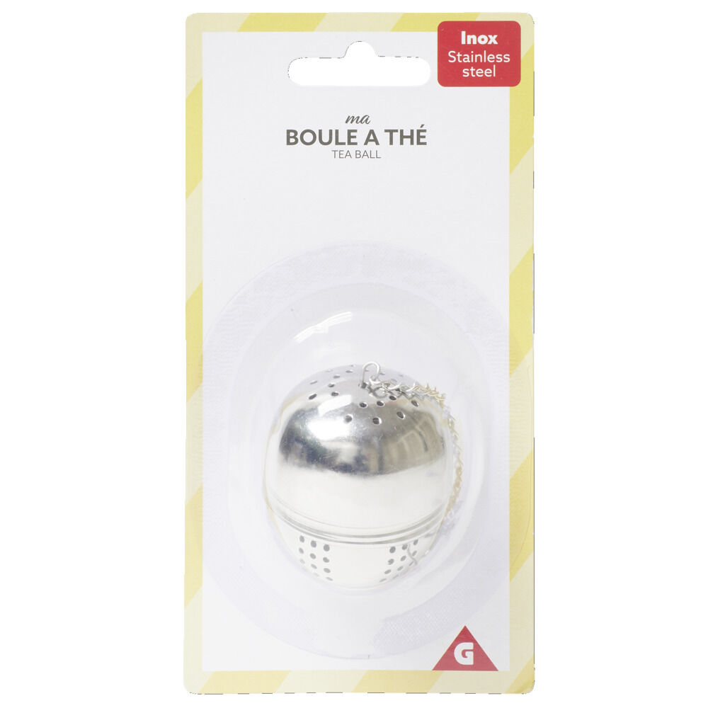 Boule à thé pour infuser en acier Ø4xH5cm