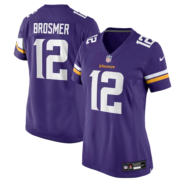 Max Brosmer Minnesota Vikings Nike Women's Team Game Jersey -  Purple