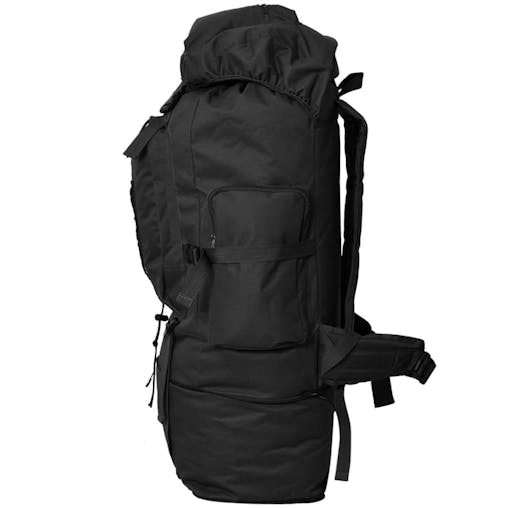 NNEVL Army-Style Backpack XXL 100 L Black