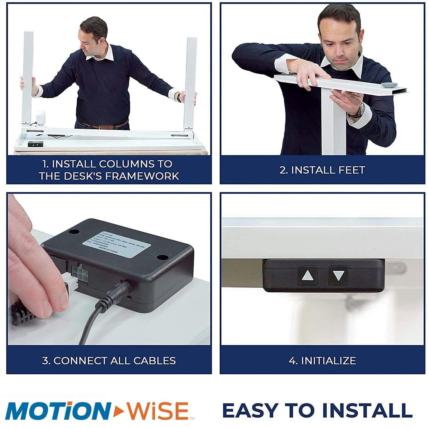 MotionWise Home-Basic Height Adjustable Standing Desk