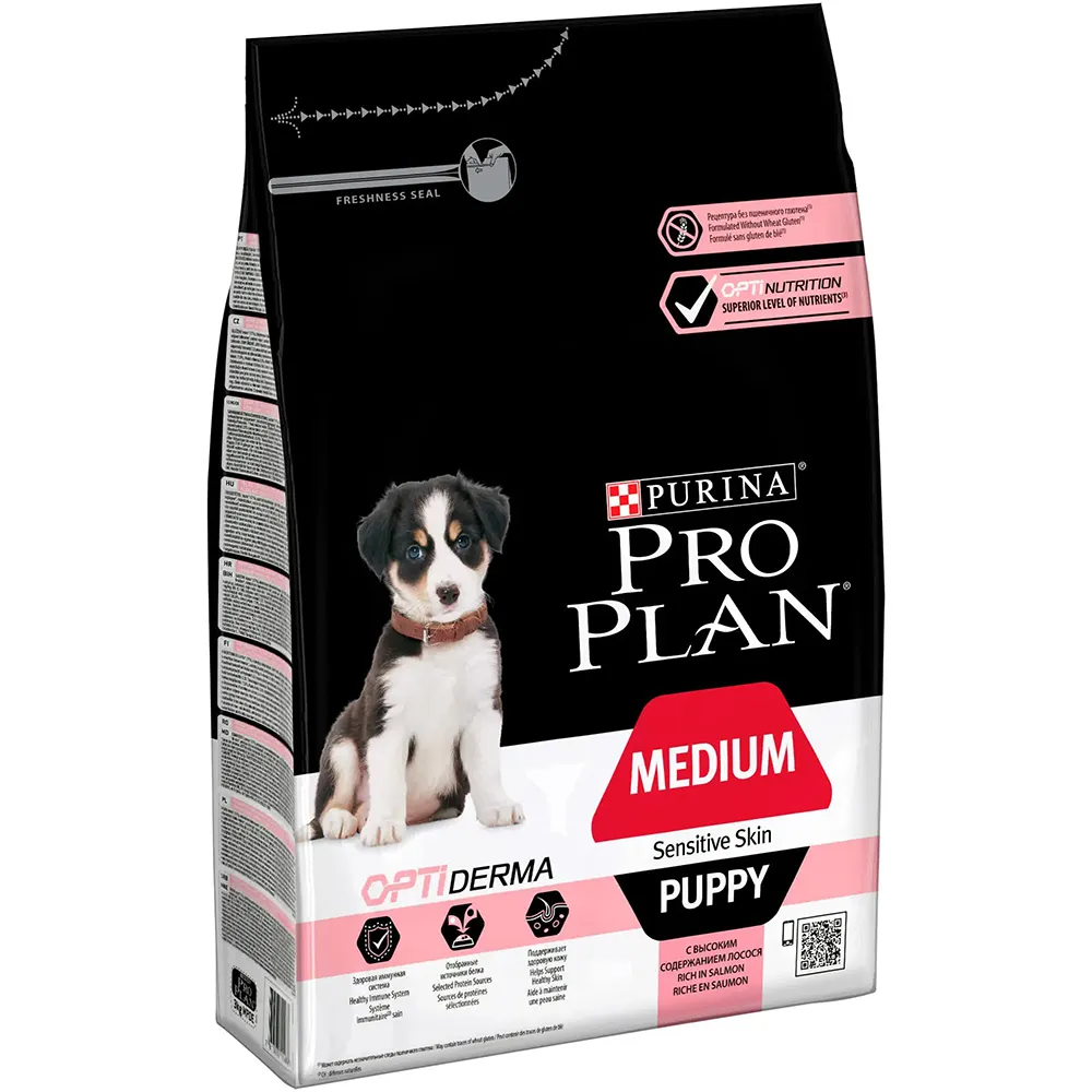 Purina Pro Plan Puppy Medium Derma 3kg dog food