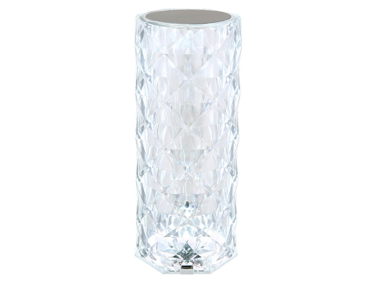 Lampa stołowa Gixi LED transparentna