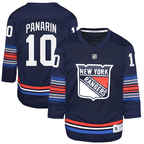 Artemi Panarin New York Rangers Youth Alternate Replica Player Jersey - Navy