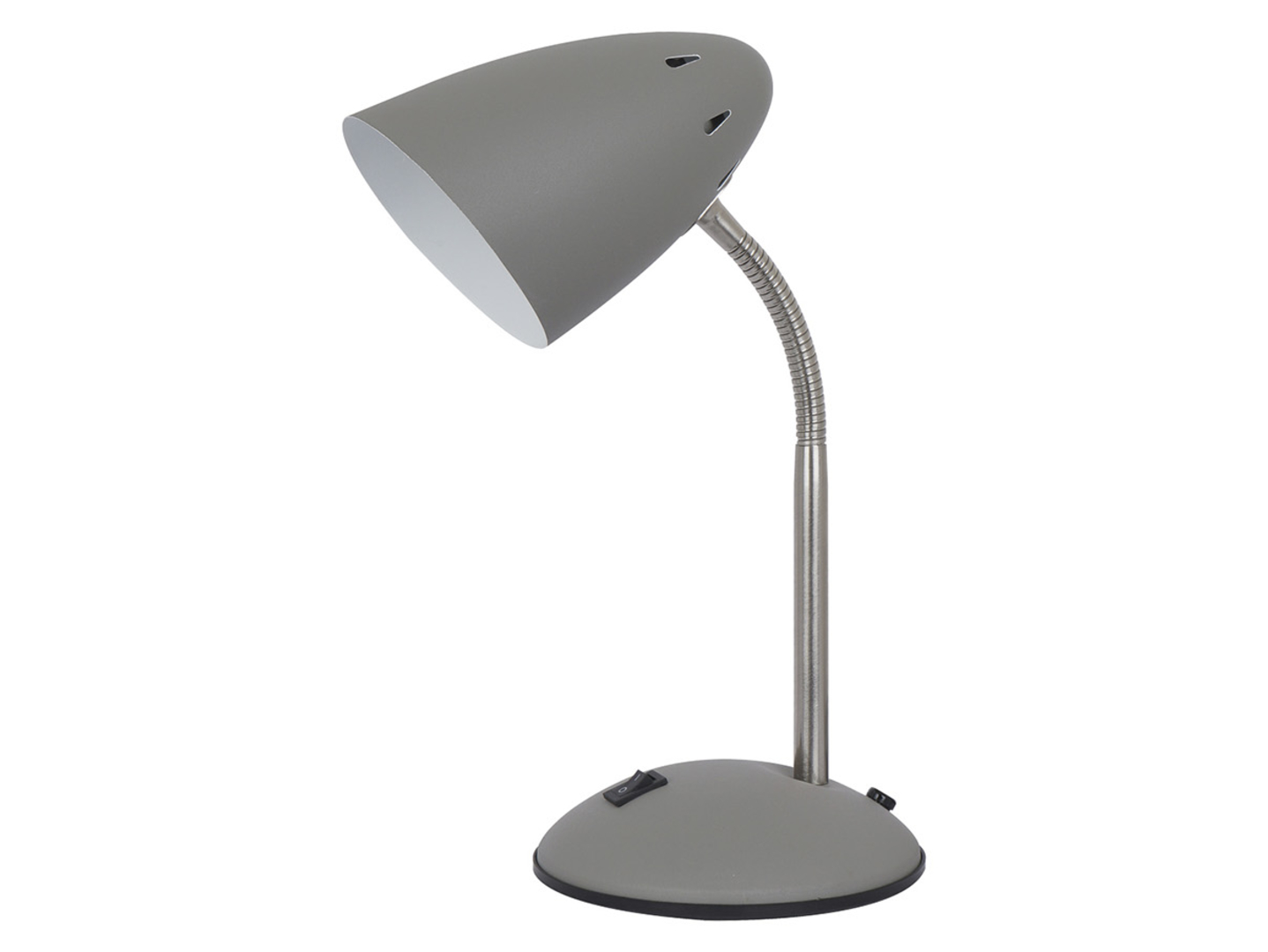 Lampka biurkowa Cosmic metalowa szara