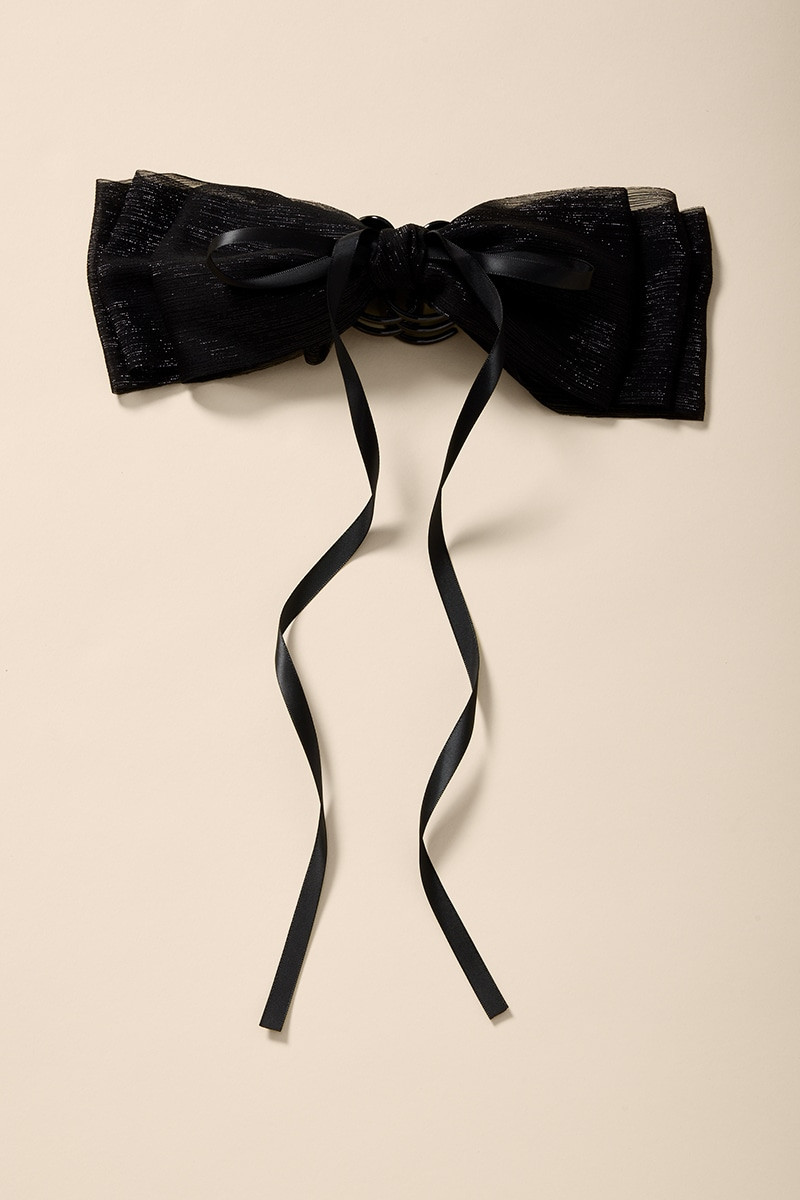 Nina Fabric Bow Hair Claw