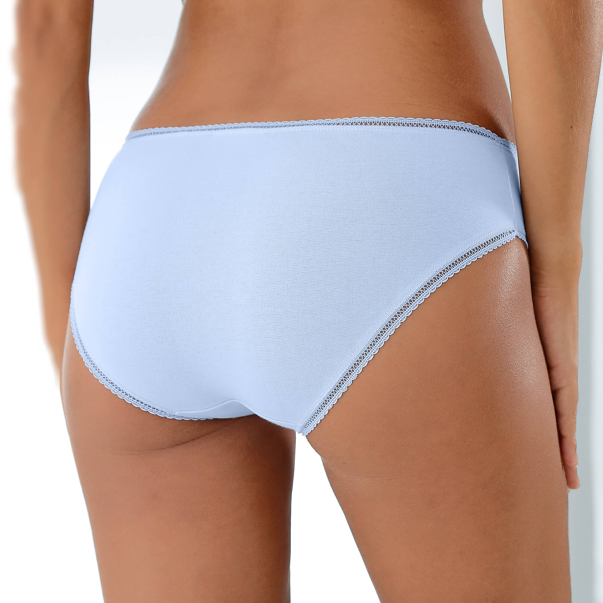 Culotte forme midi &laquo; motifs fleurettes &raquo; - lot de 4