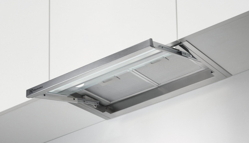 Okap teleskopowy wysuwany Electrolux LFP536X stalowy