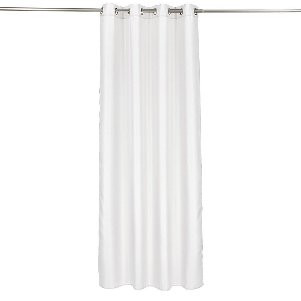 Rideau polyester 140x240cm Oxford gris