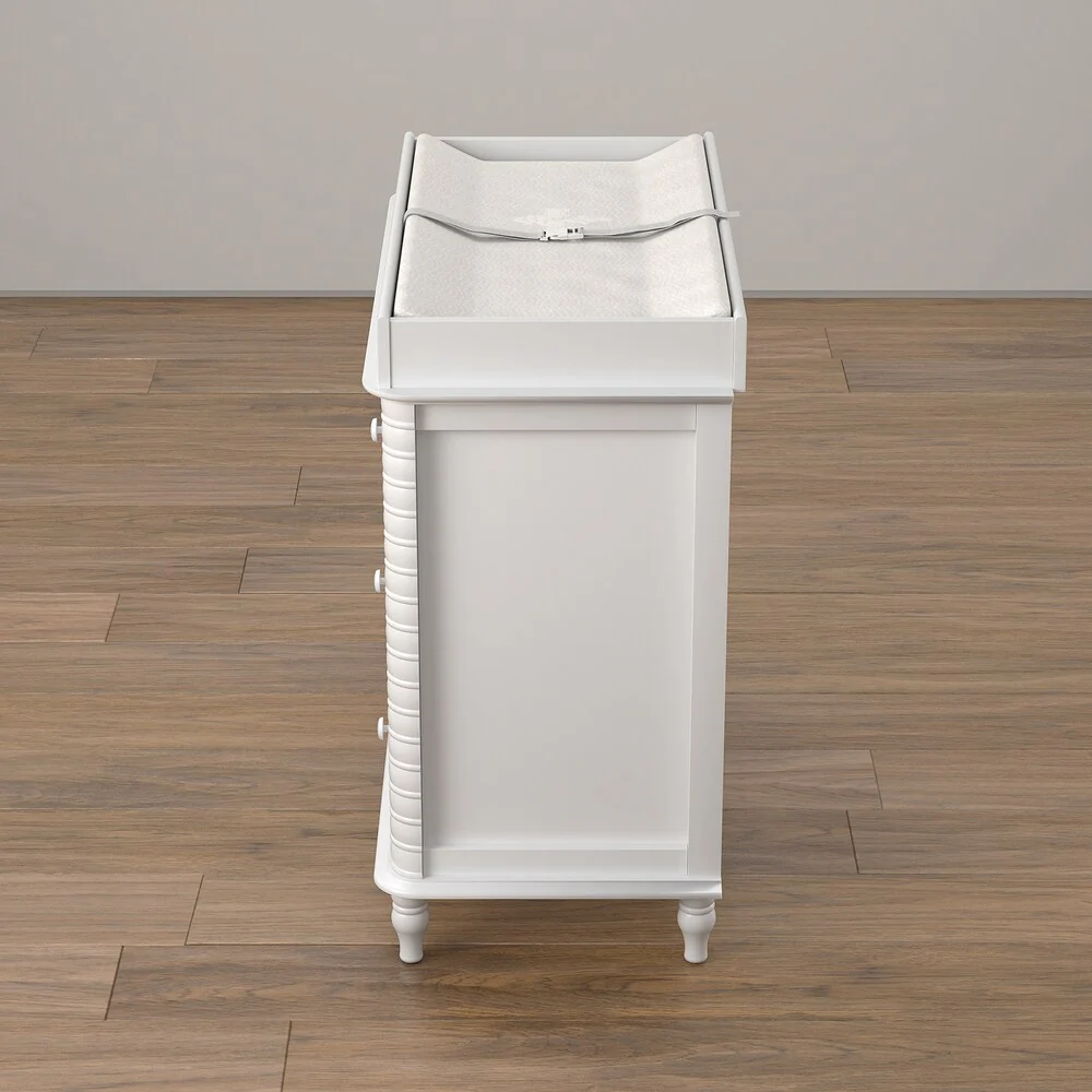 Little Seeds White Changing Pad