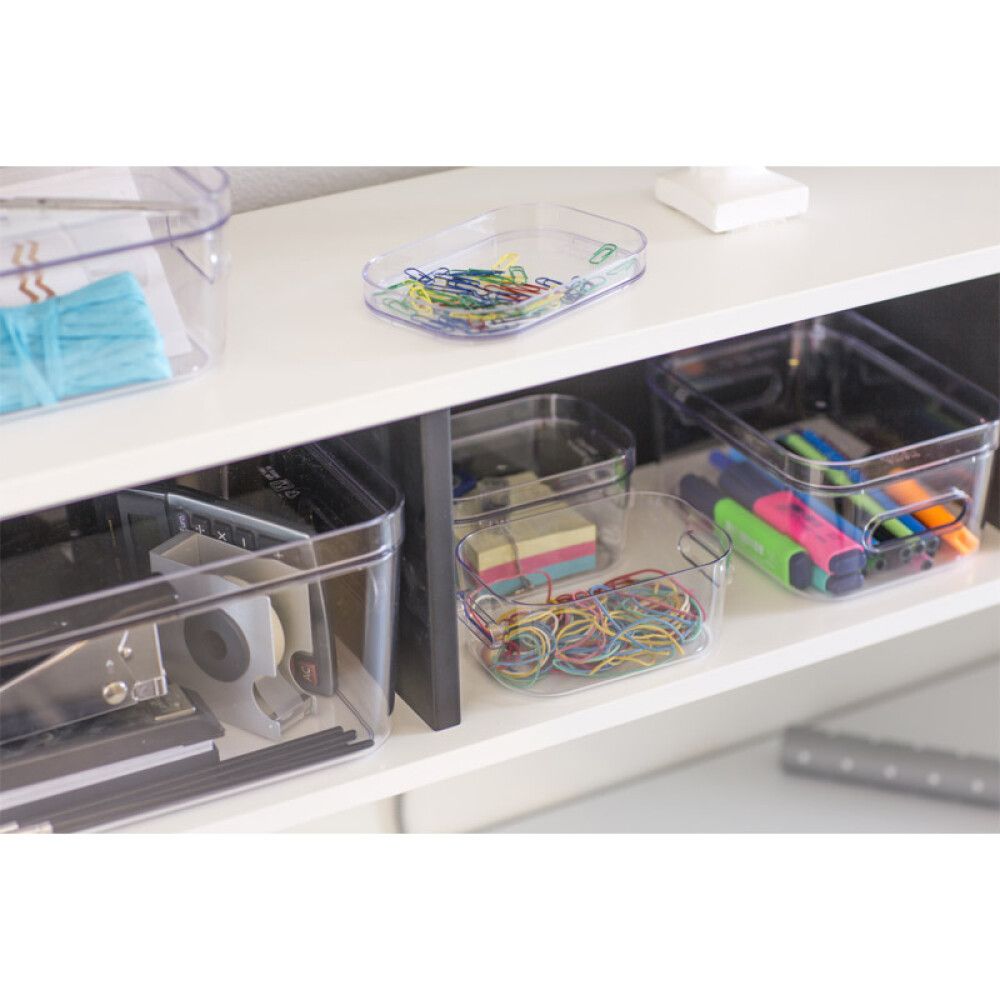 OPPBEVARINGSBOKS SMARTSTORE COMPACT S TRANSPARENT