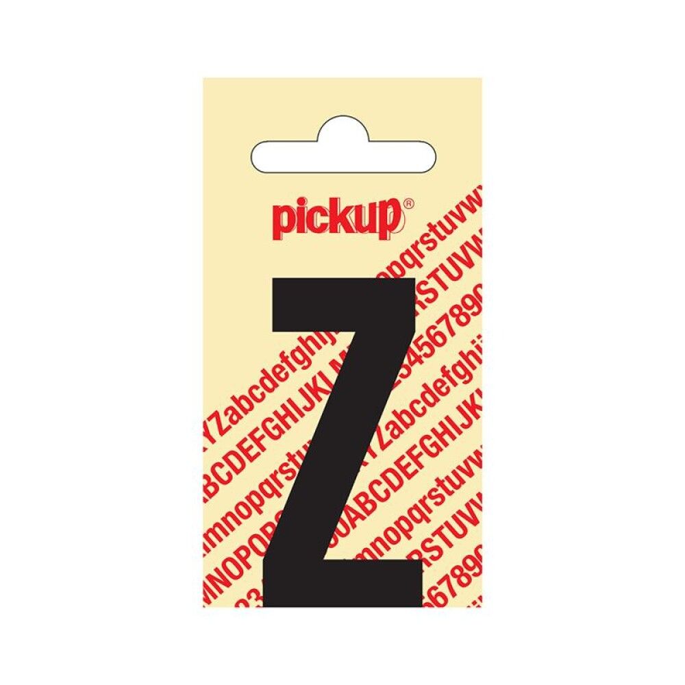 BOKSTAV PICKUP NOBEL Z 60 MM SVART