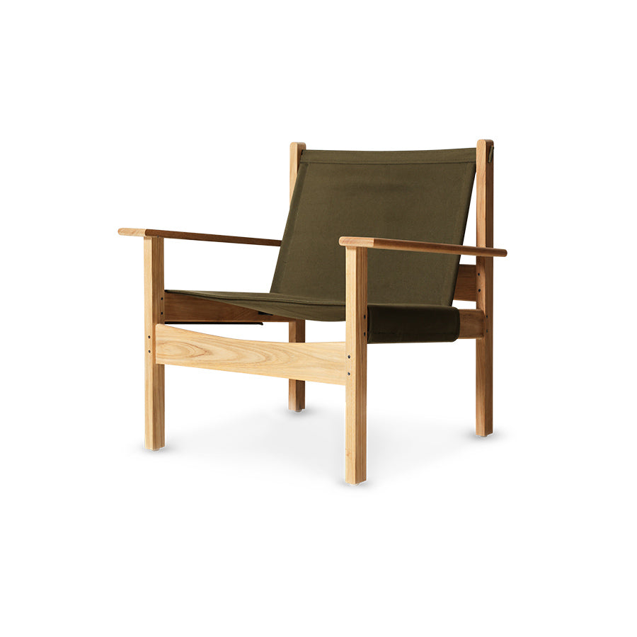 HKLIVING stoel Explorer – army green