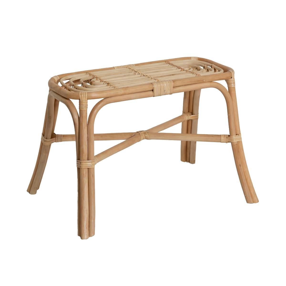 - Fauteuil en bois marron 72 cm