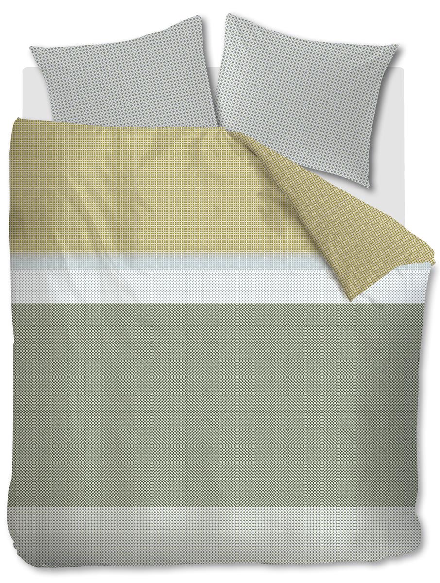 Beddinghouse dekbedovertrek Bernou - 200x200/220 cm - groen