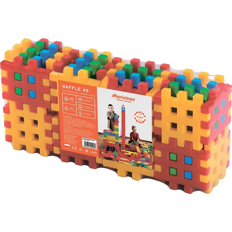 Bausatz 48-teilig Waffle Blocks