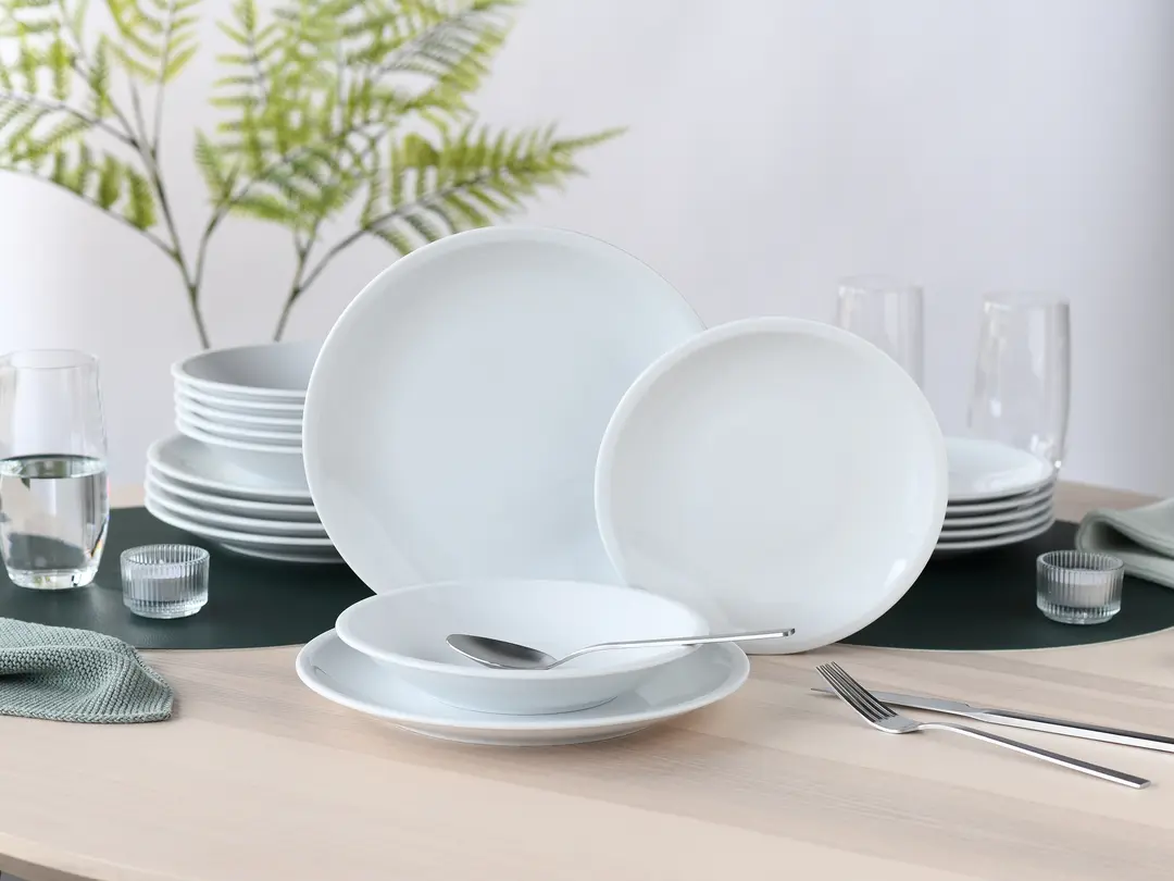 Geschirrset 18-teilig Milano