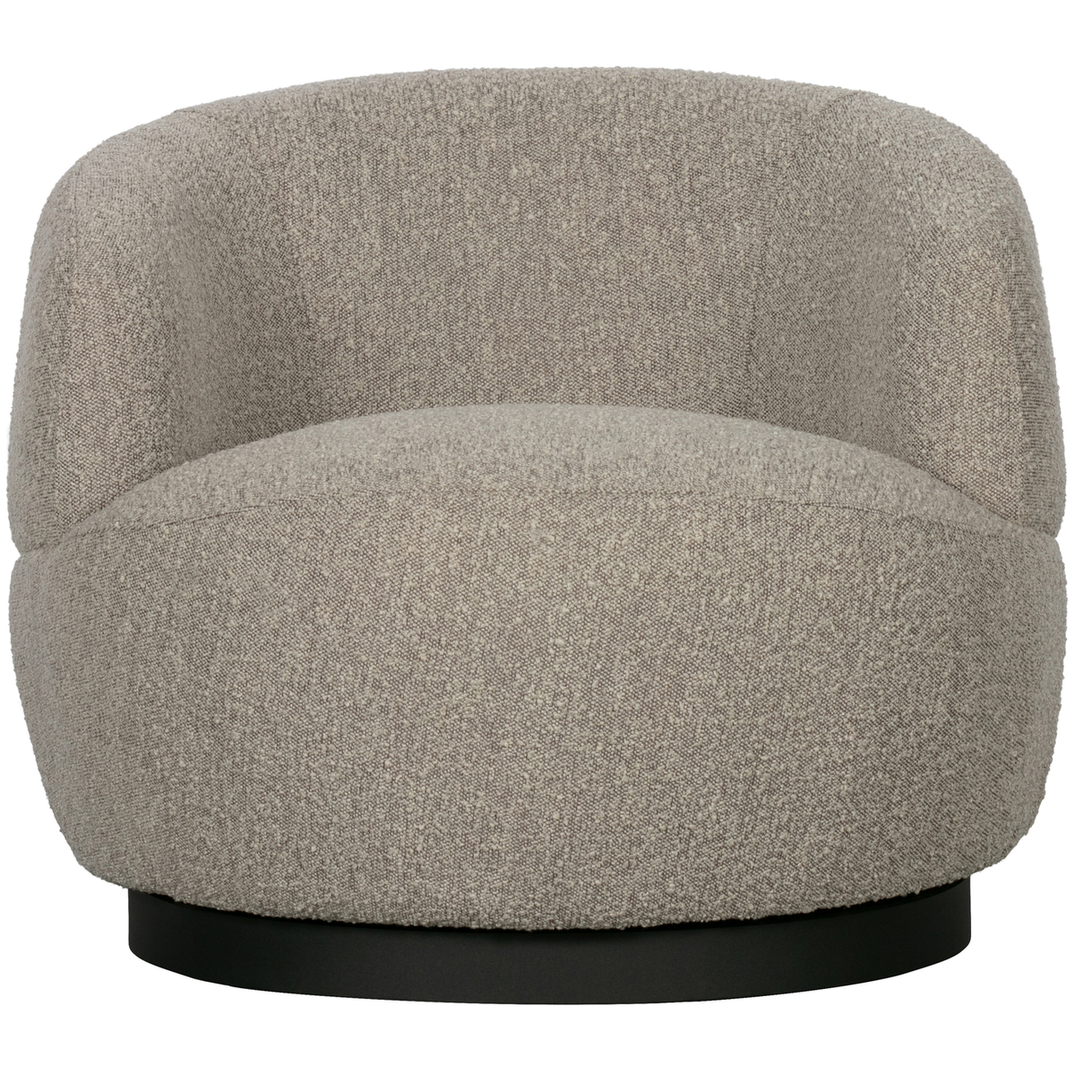 WOOOD draaibare fauteuil Woolly - Schapenvacht - Naturel - 71x84x88