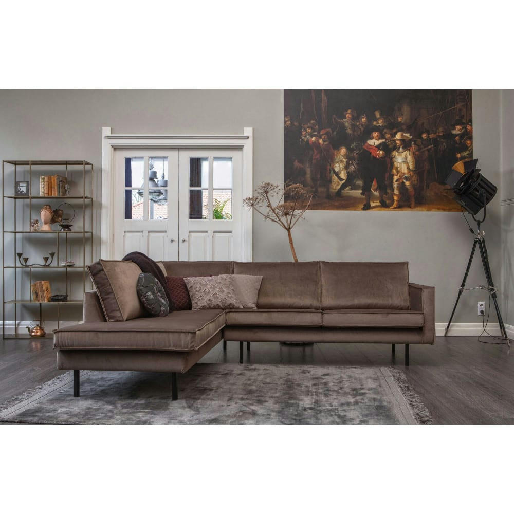 RAVEL - Tapis en velours gris anthracite 170x240 cm