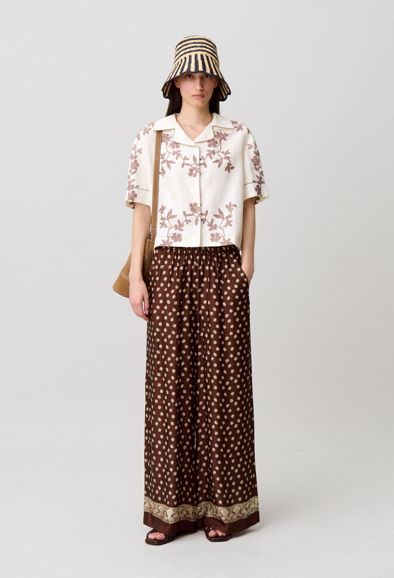 Chemise fleurs