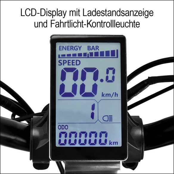 E-Roller »Evoking Safety Plus«, max. 20 km/h, Reichweite: 55 km, schwarz