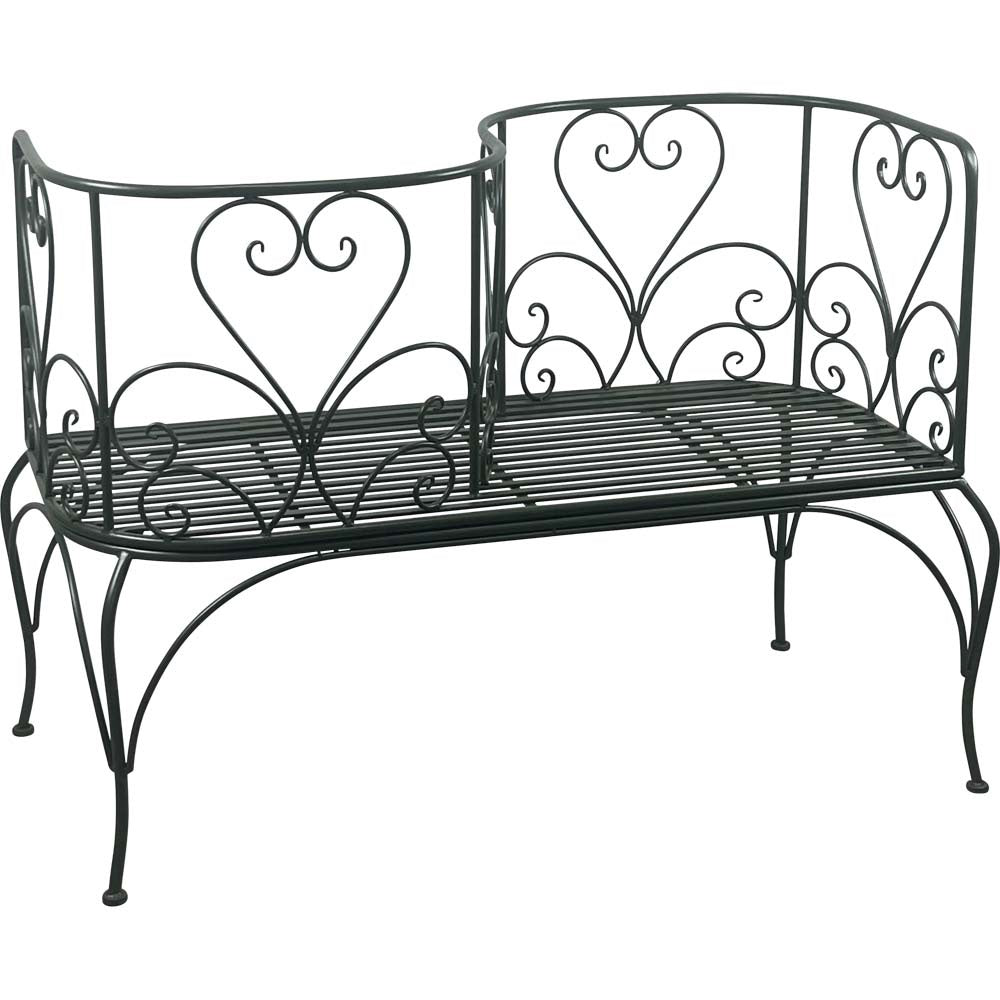 Lesli Living loveseat Viva la Vida - groen - 122x50x92cm