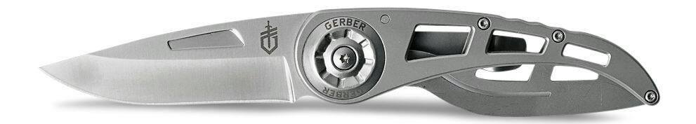 Gerber Ripstop II Stainless Steel Fine Edge Folding Pocket Knife, 7.4-in